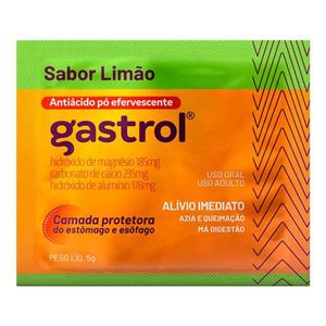 Gastrol Efervescente 5g Sabor Limão