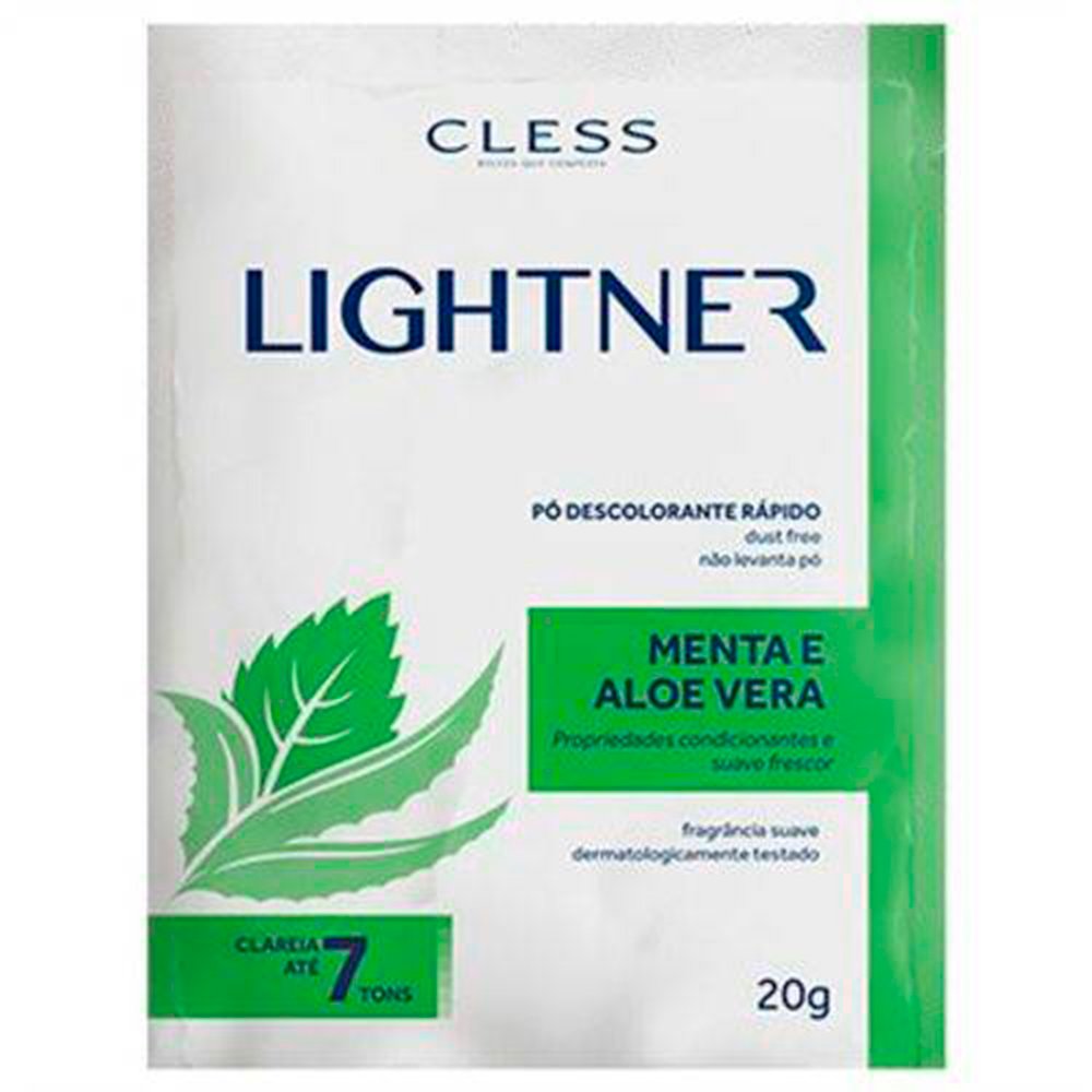 DESCOLORANTE LIGHTNER CLESS EM PÓ 50G ALOE VERA UNIT