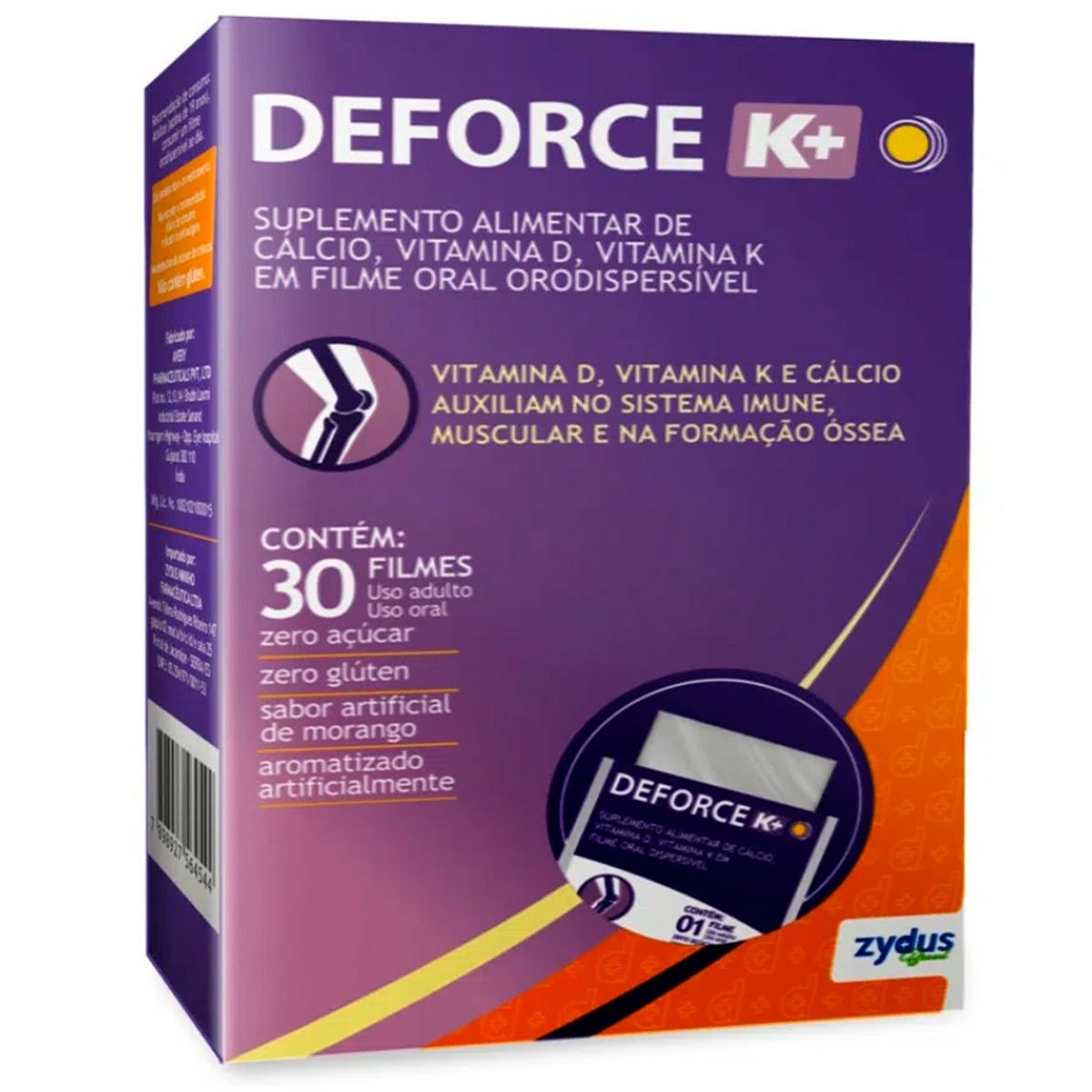 Deforce K+ 30 Filmes Orais Zydus