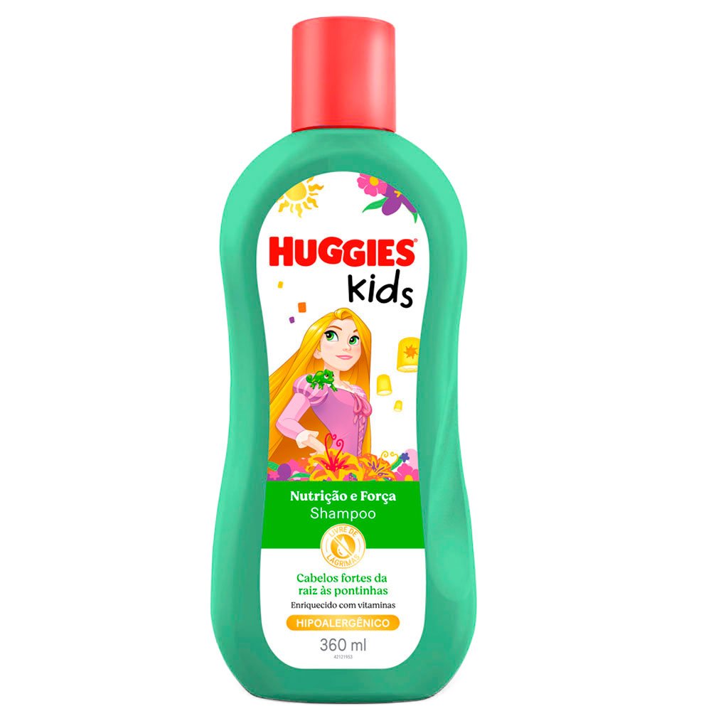Shampoo Huggies Kids Nutrição E Força 360ml