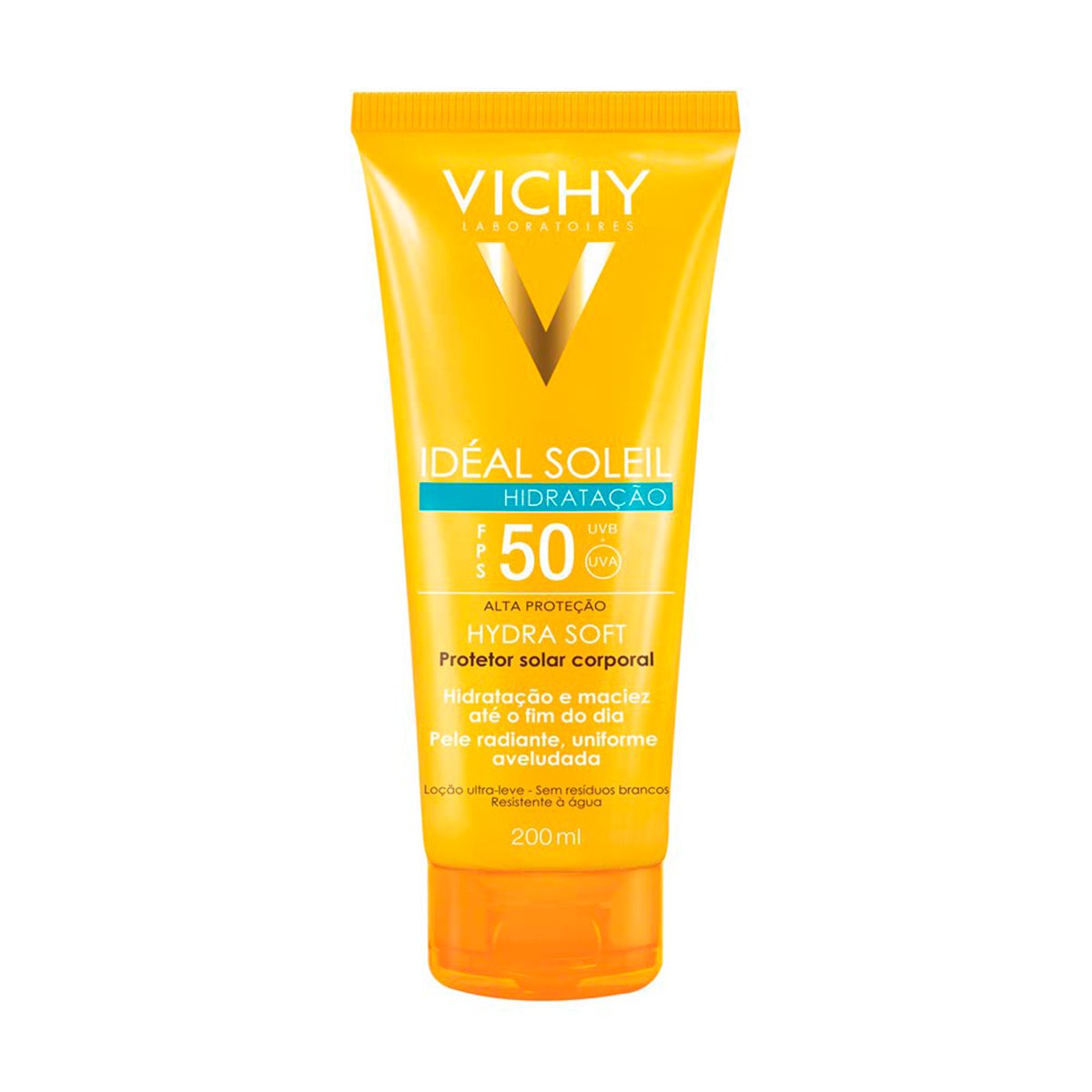 Protetor Solar Vichy Idéal Soleil Hydrasoft FPS50 200ml