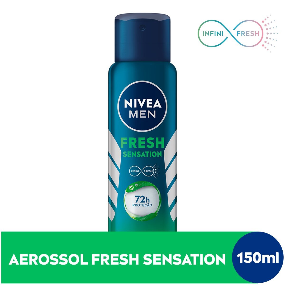 Desodorante Aerosol Antitranspirante Nivea Men Fresh Sensation 150ml