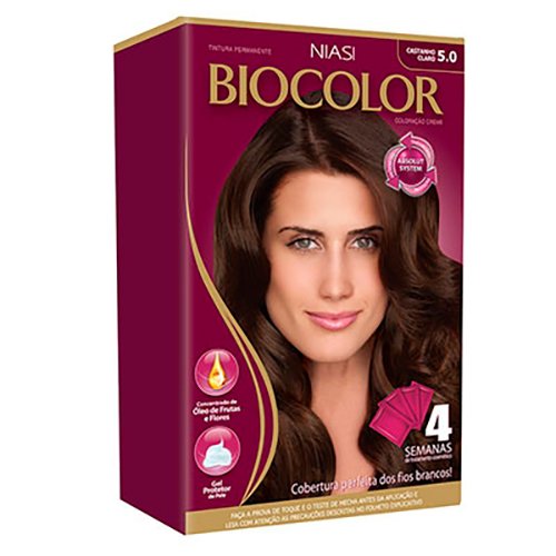 Coloração Biocolor 5.0 Castanho Claro Luxuoso