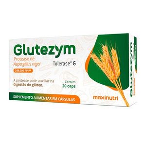 Glutezym Maxinutri com 20 Cápsulas
