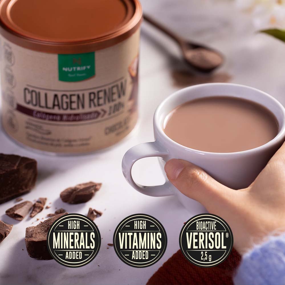 Collagen Renew Nutrify Sabor Chocolate 300g