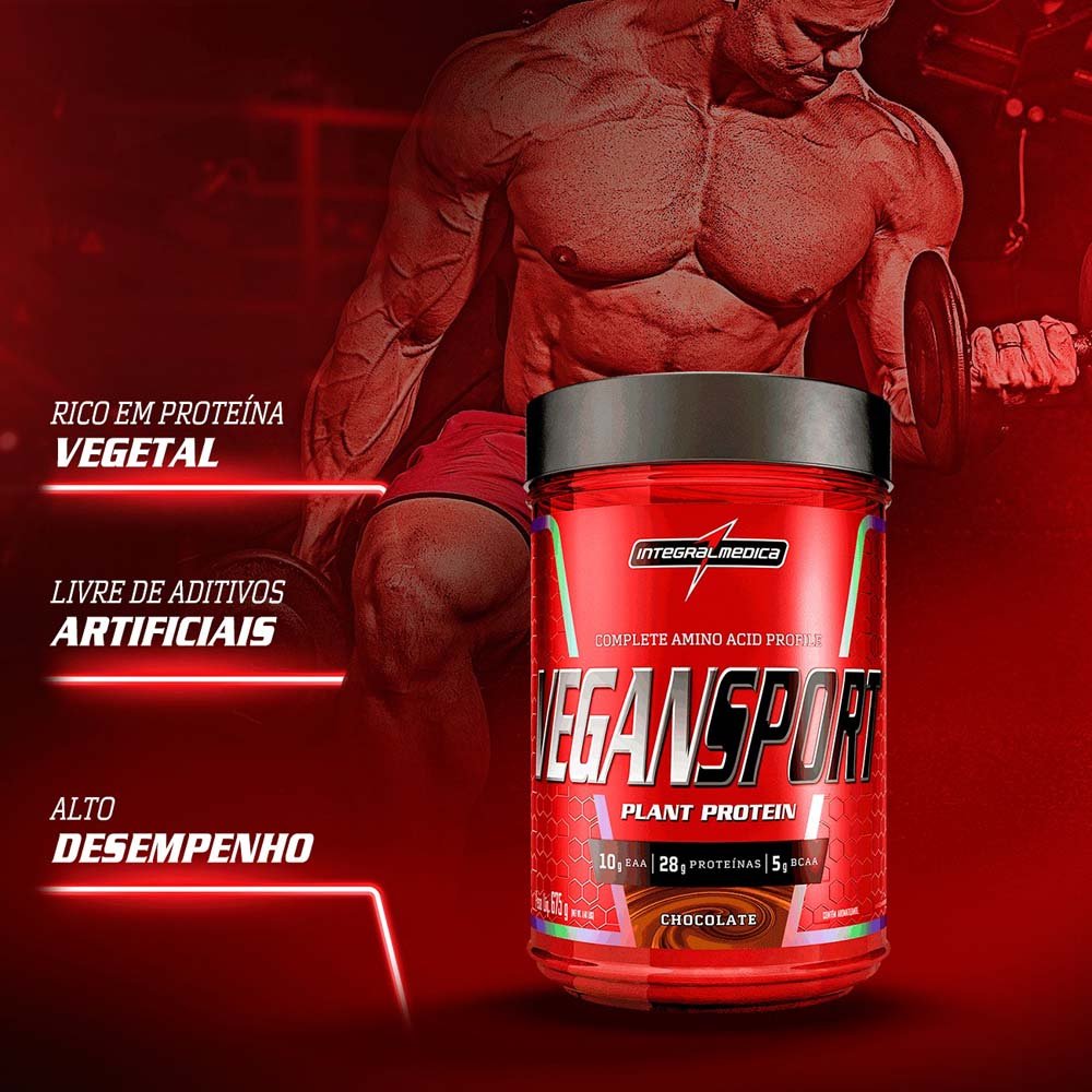 Vegan Sport Integralmédica Sabor Chocolate 675g