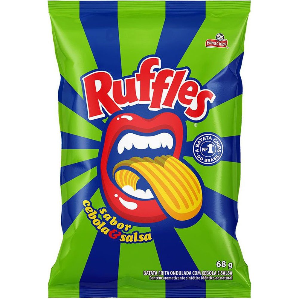 Batata Ruffles Cebola e Salsa 68g