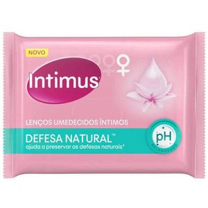 Lenços Umedecidos Intimus Defesas Naturais 16 Unidades