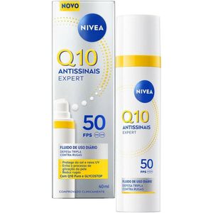 Fluído Diário Nivea Q10 Antissinais Expert FPS50 40ml