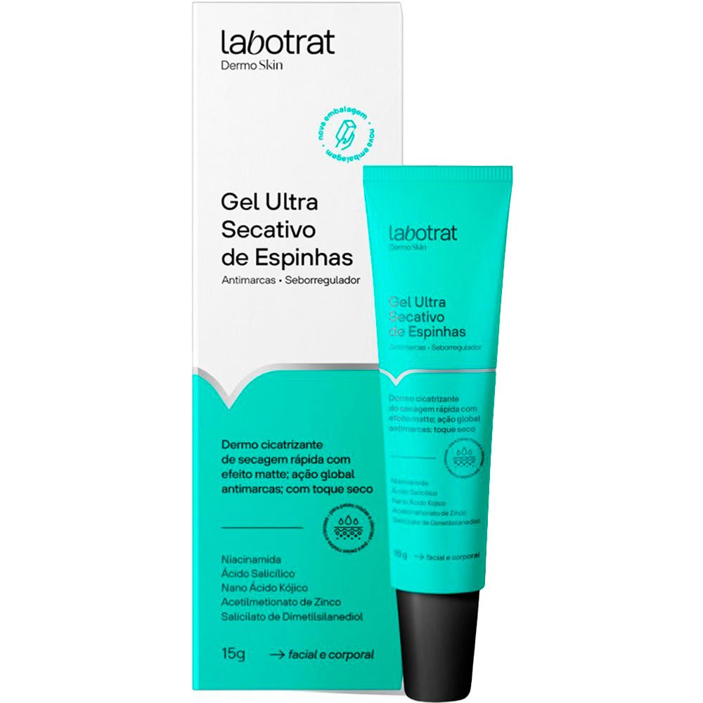 Gel Ultra Secativo De Espinhas 15g Labotrat
