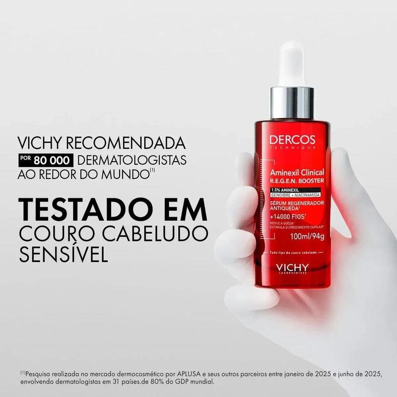 Sérum Capilar Regenerador Antiqueda Vichy Dercos R.E.G.E.N Booster