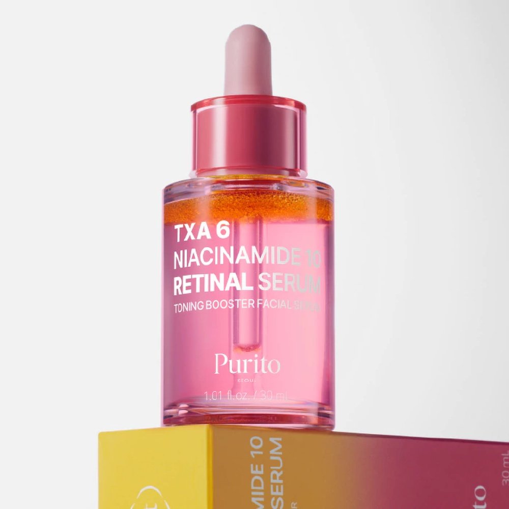 Sérum Facial Coreano Purito TXA 6 Niacinamide 10 Retinal 30ml