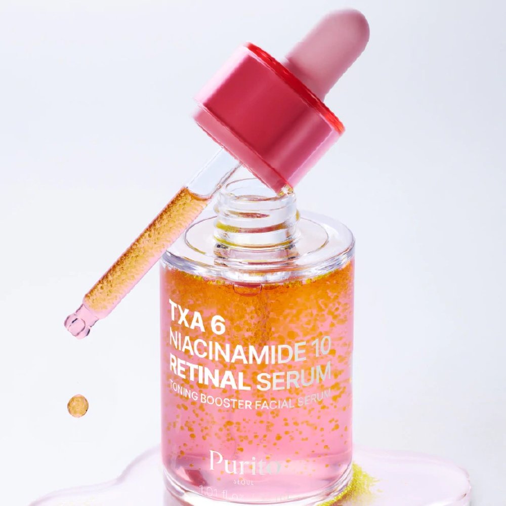 Sérum Facial Coreano Purito TXA 6 Niacinamide 10 Retinal 30ml